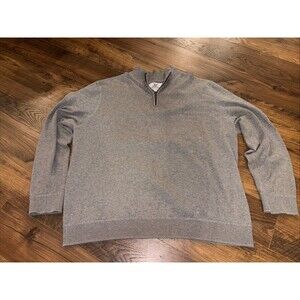 Madda Fella Men’s Quarter Zip Sweater Size XL